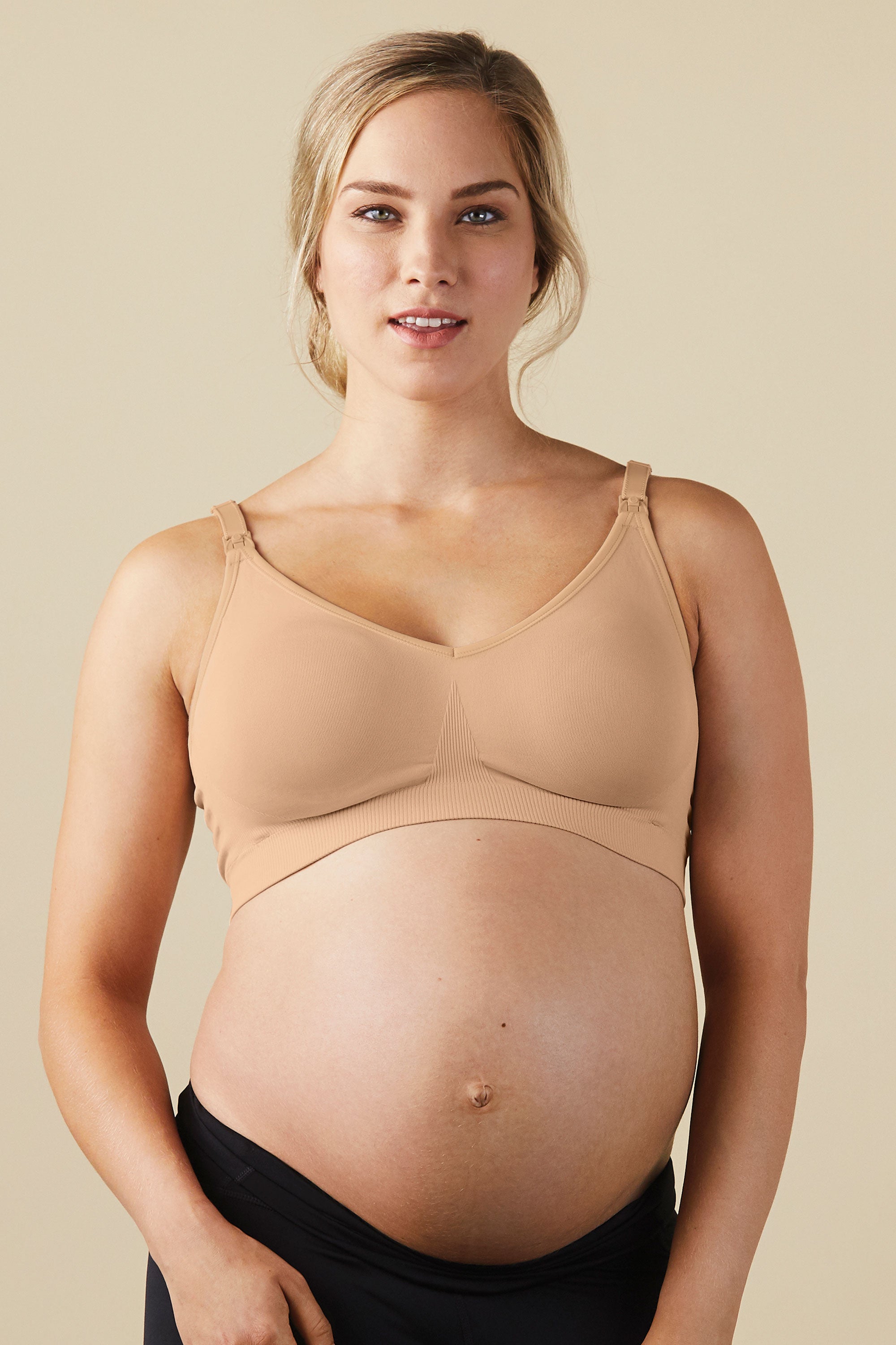 Bravado Body Silk Seamless Maternity Nursing Bra Nude