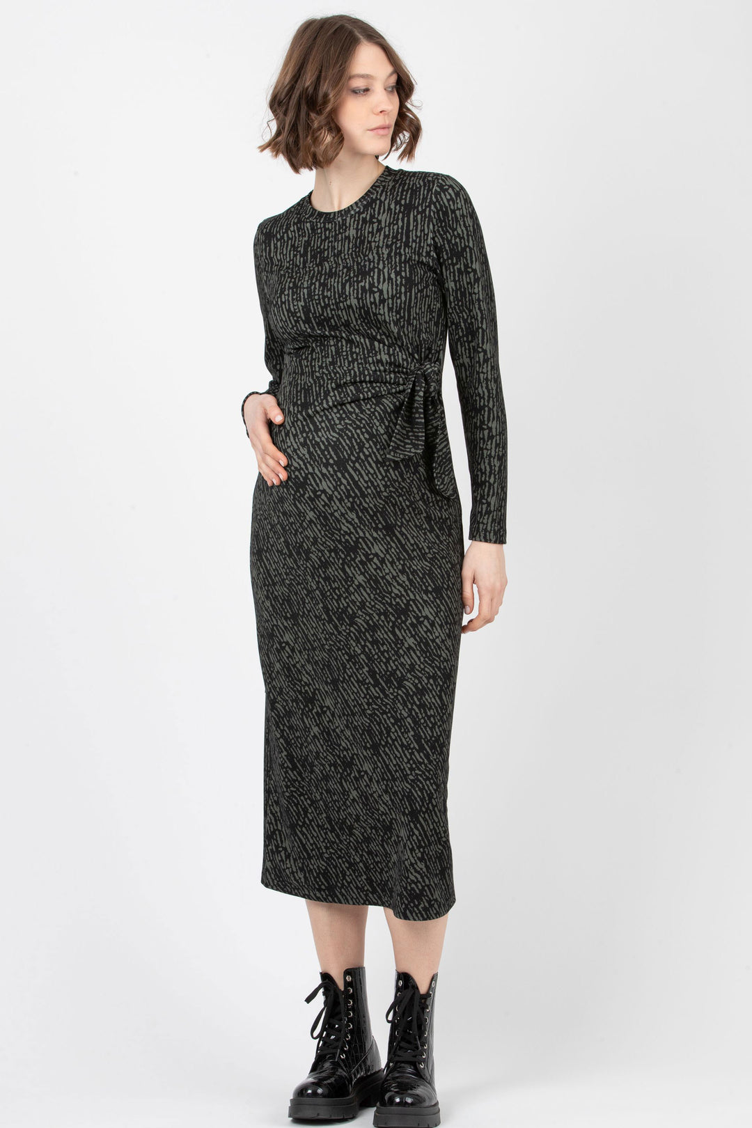 Karen Maternity Midi Dress