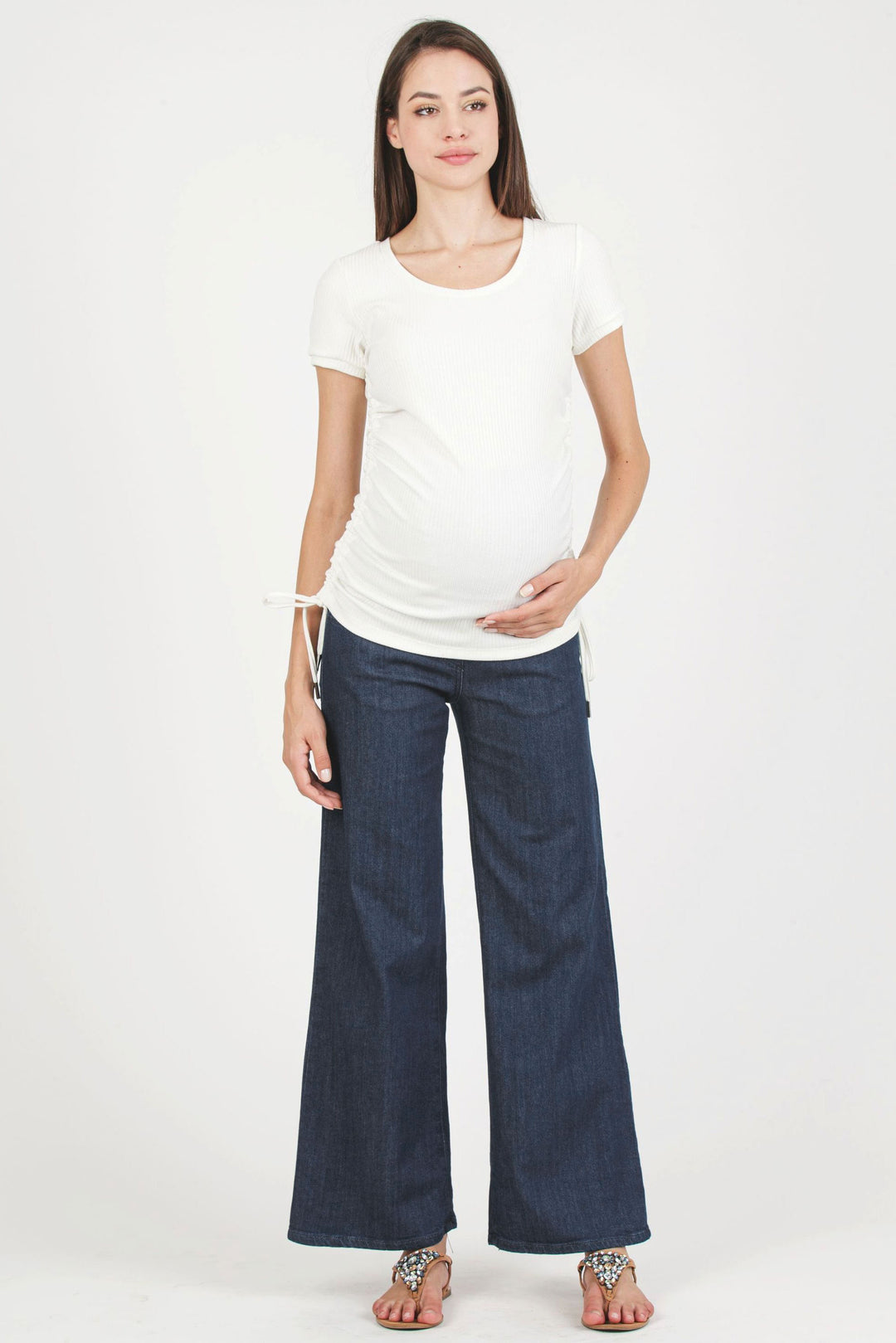 Noah Wide Leg Jeans in Indigo