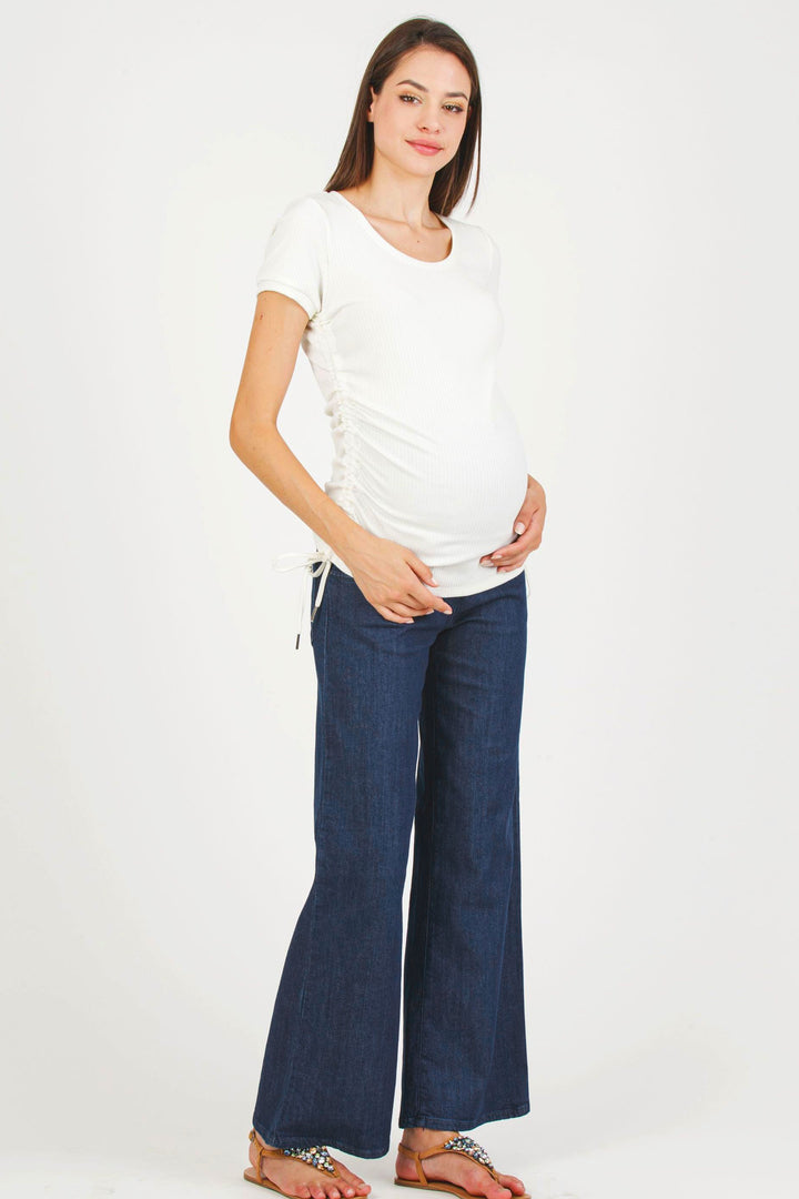 Noah Wide Leg Jeans in Indigo