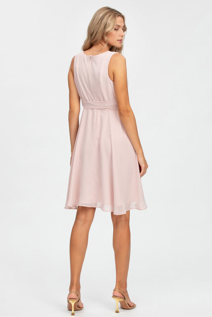 Isabella Chiffon Maternity Dress by Pietro Brunelli In Fairest Blush