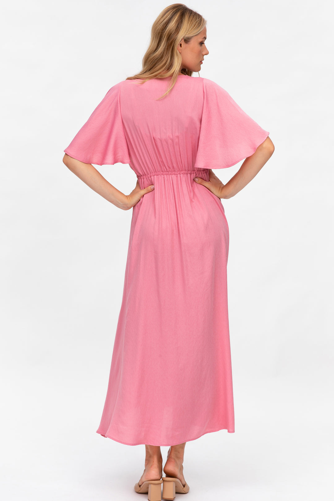 Valentina Silk-like Midi Dress