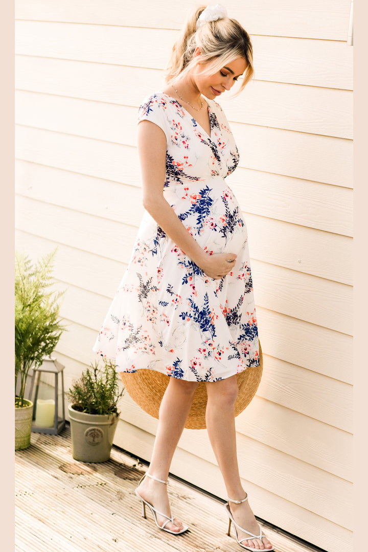 Tiffany Rose Alessandra Maternity Dress in Japanese Garden