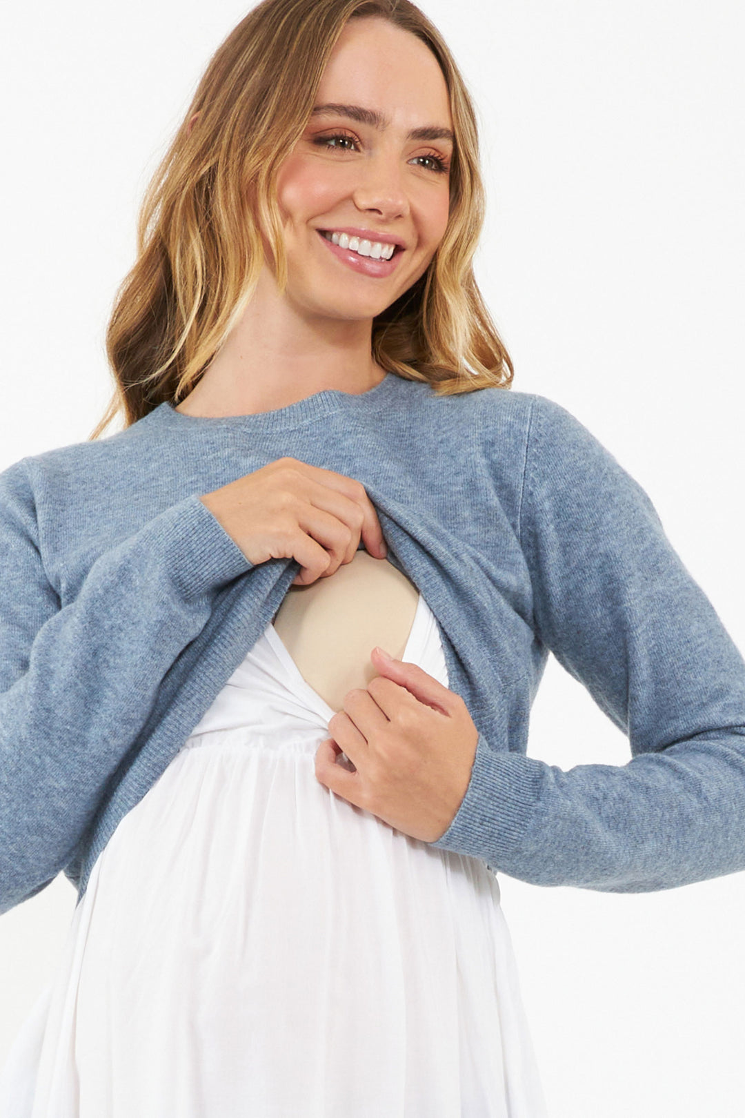 Mandy Maternity and Nursing Detachable Knit