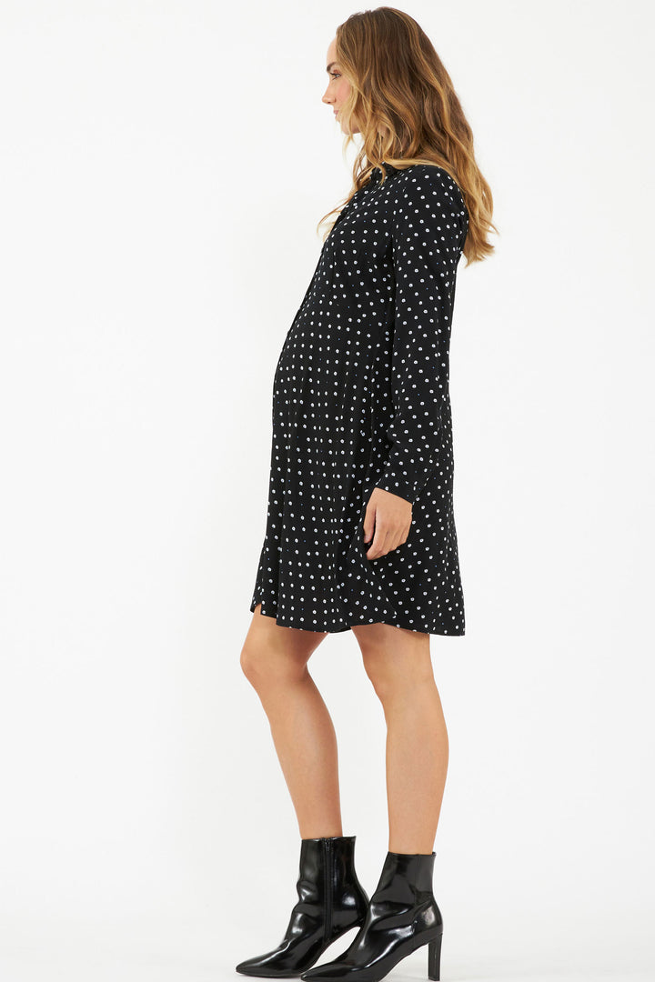 Fifi Maternity and Nursing Shirt Dress