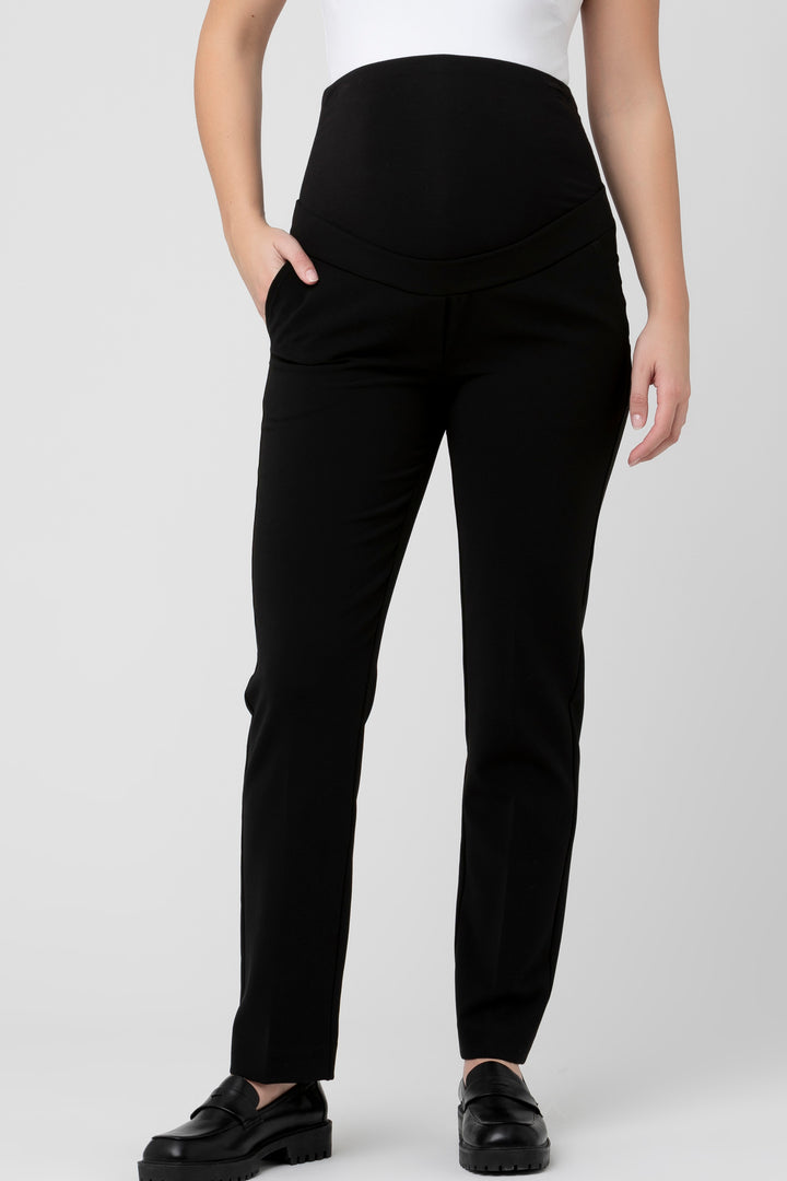 Alexa Classic Maternity Trousers Black Ripe