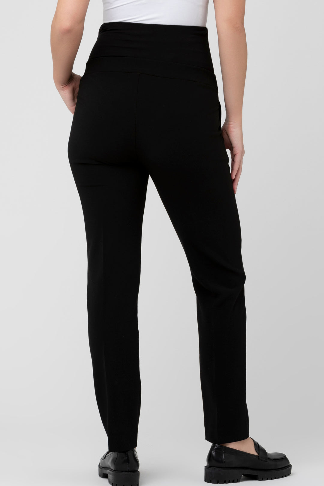 Alexa Classic Maternity Trousers Black Ripe