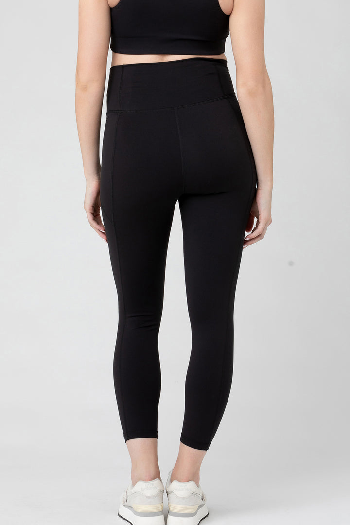 Lululemon-like Tempo Petite/Crop Maternity Legging