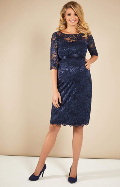 Blue lace dress next hotsell