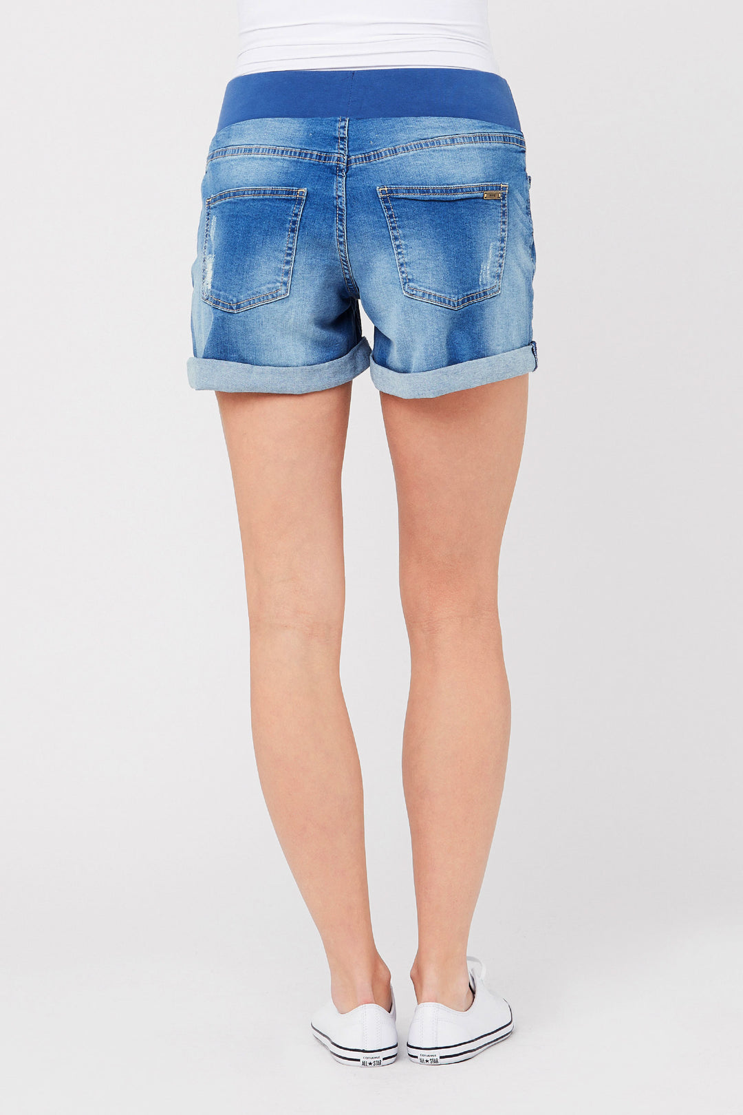 Baxter Maternity Denim Shorts Ripe