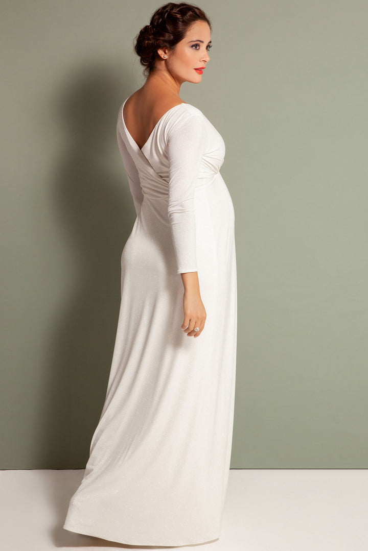 Tiffany Rose Isabella  Bridal Maternity & Nursing Gown in Ivory - Seven Women Maternity