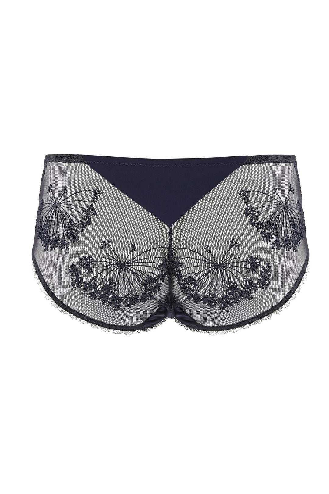 Louise Navy Maternity shorty Cache Coeur
