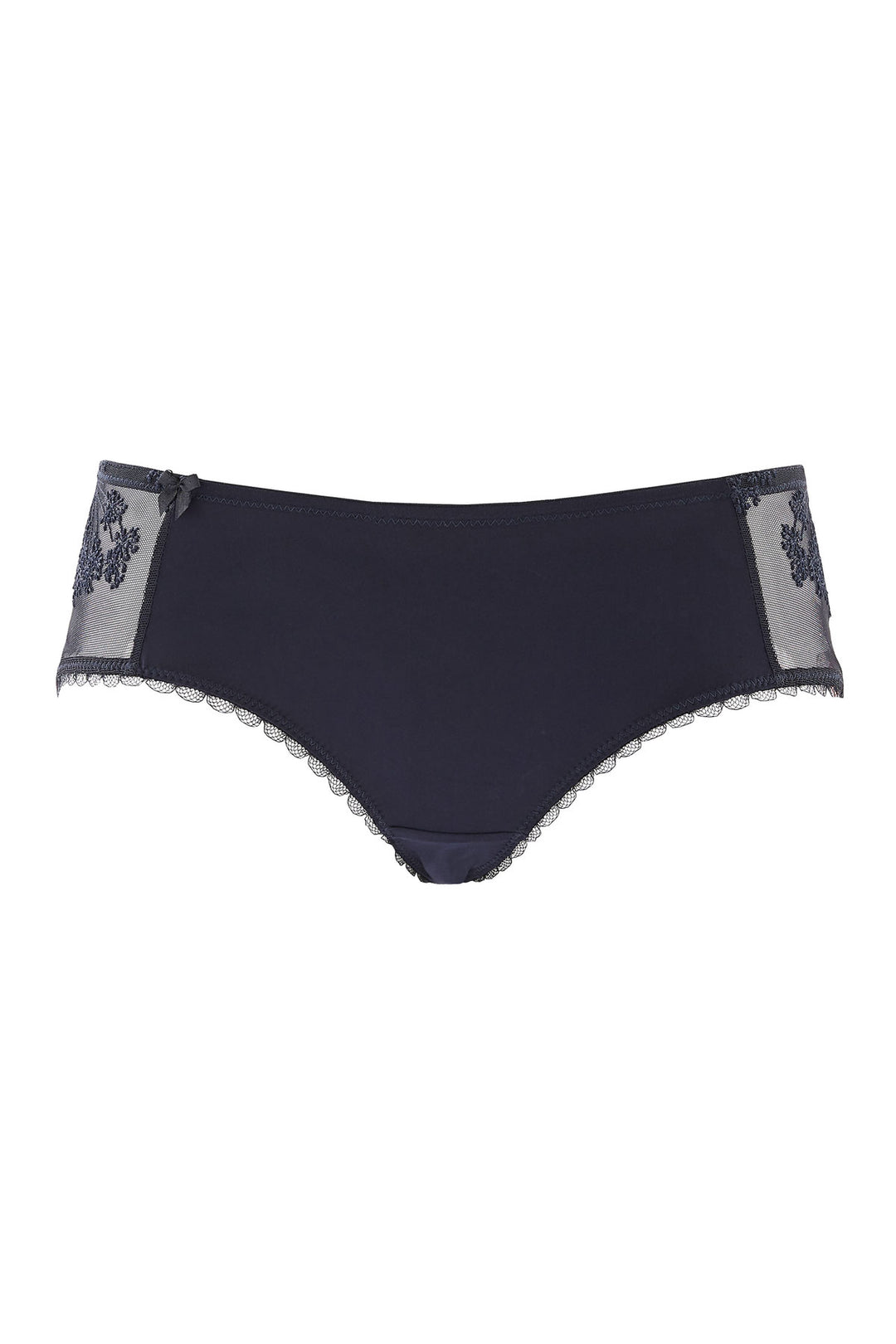 Louise Navy Maternity shorty Cache Coeur
