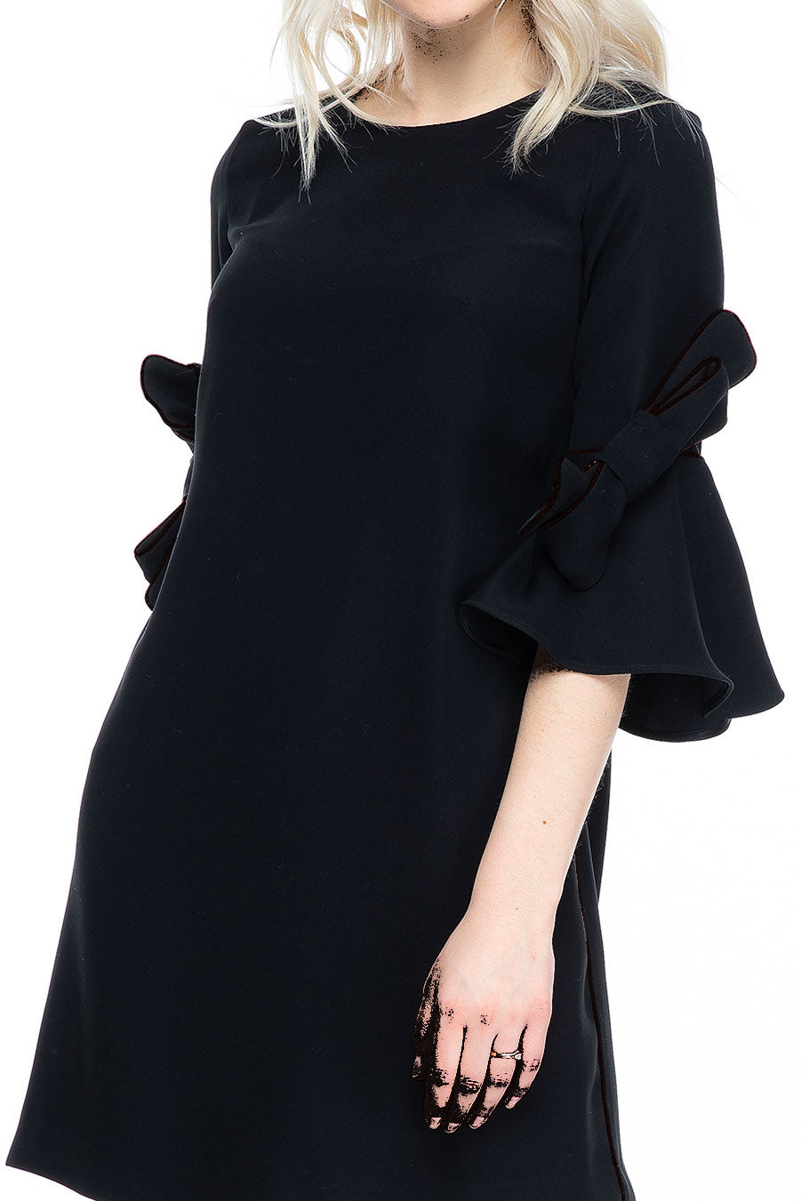 Maria Bow-Tie Maternity Dress - Seven Women Maternity