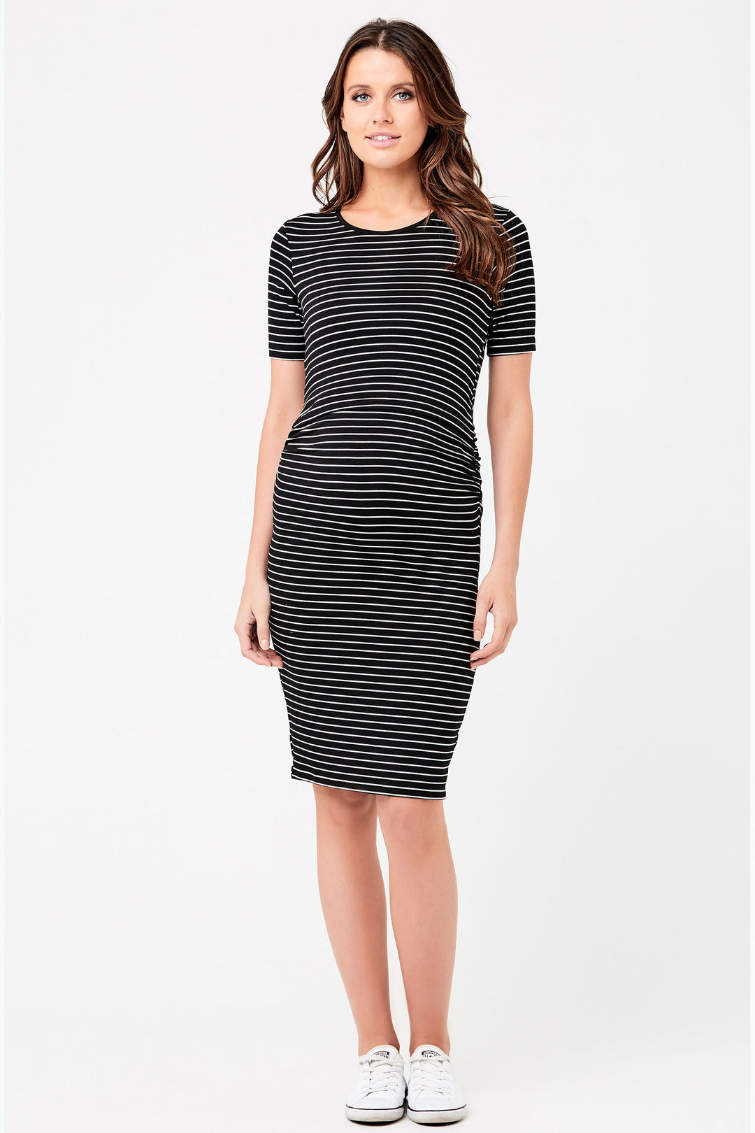 Mia Short Sleeve Maternity Nursing Dress Ripe - Seven Women Maternity