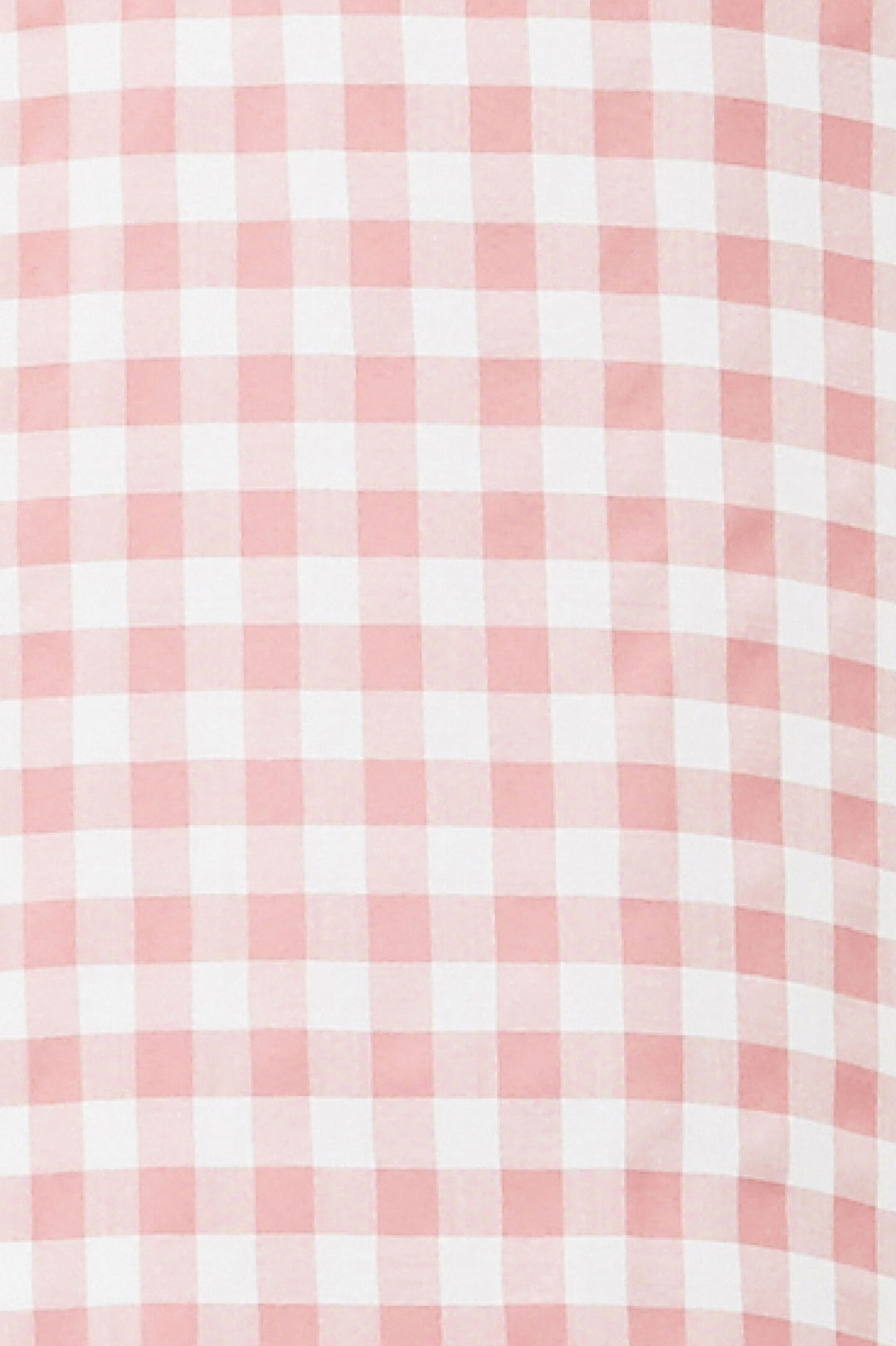 Gingham Maternity Nursing Dress Dusty Pink / White