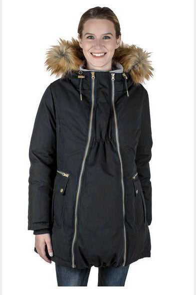 3 in 1 Down Maternity & Baby wearing Parka