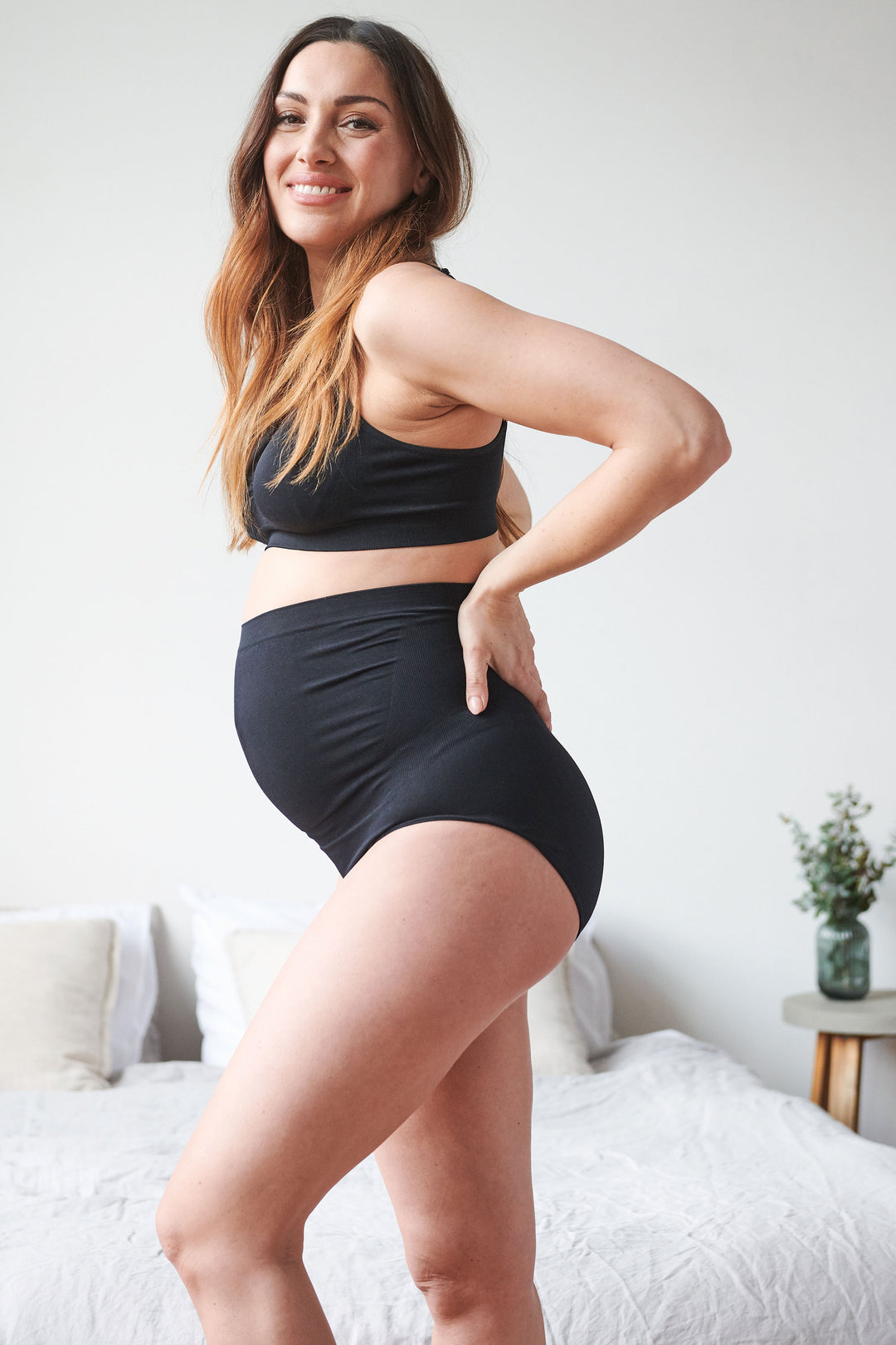 Seamless Maternity Briefs