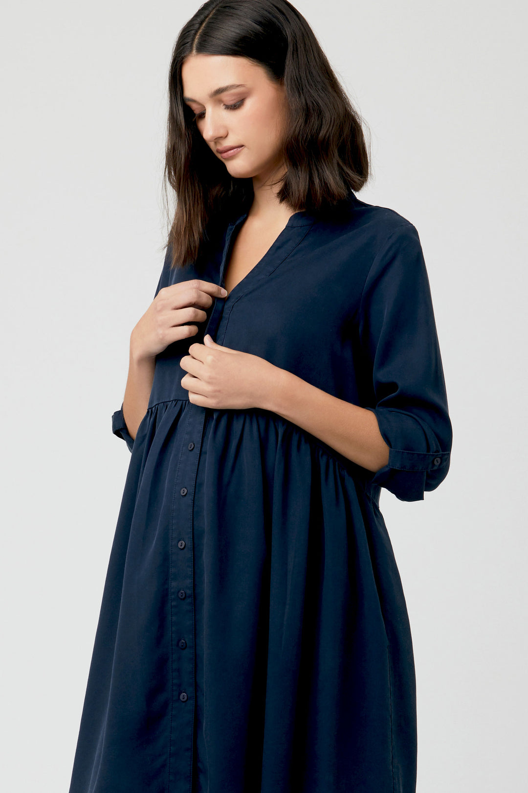 Demi Tencel Maternity Nursing Dress