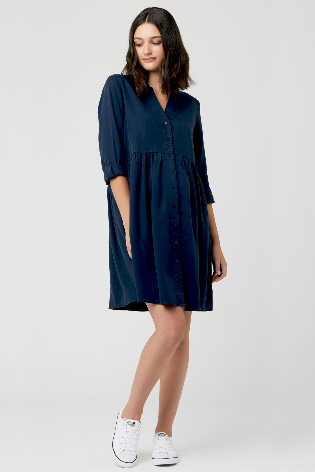 Demi Tencel Maternity Nursing Dress