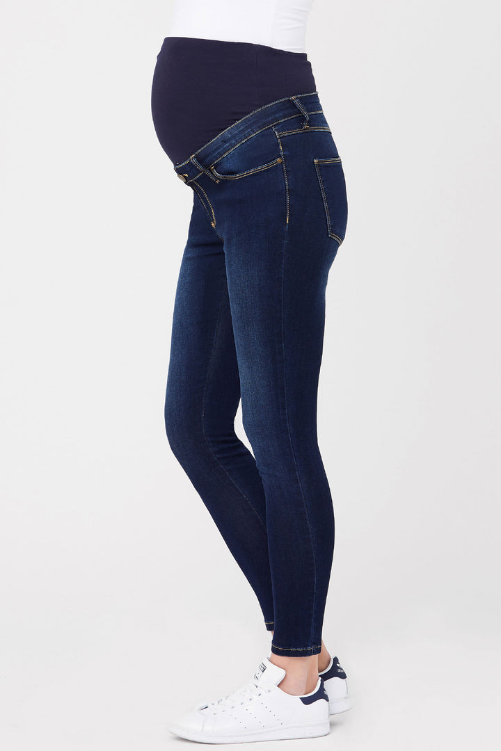 Rebel Indigo Maternity Petite/ Ankle Jeggings Ripe