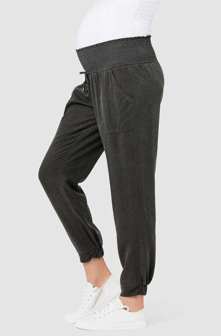 Sustainable Tencel Off Duty Pant Olive by Ripe