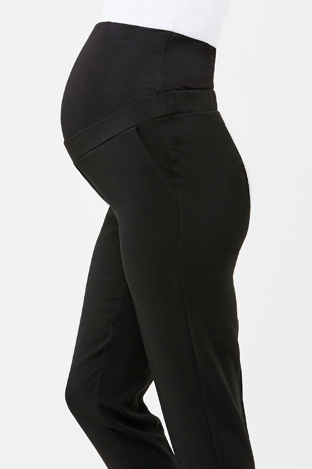 Alexa Classic Maternity Trousers Black Ripe