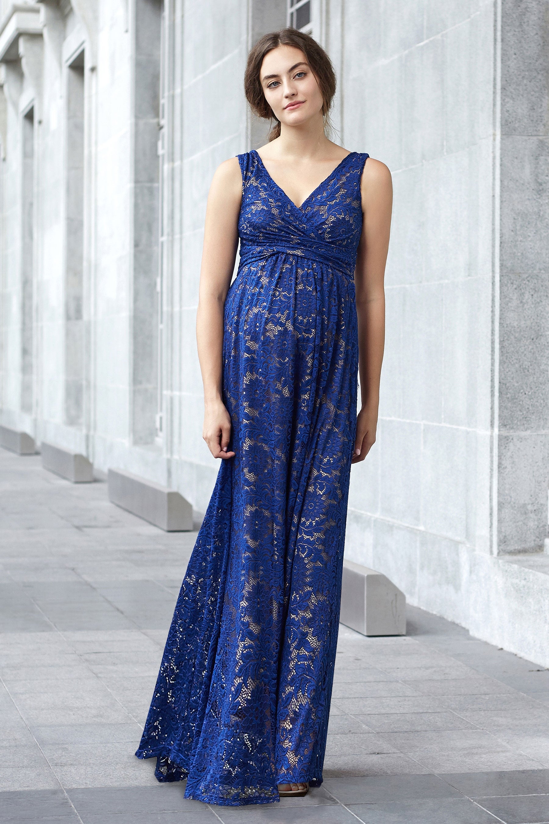 Blue lace maxi best sale