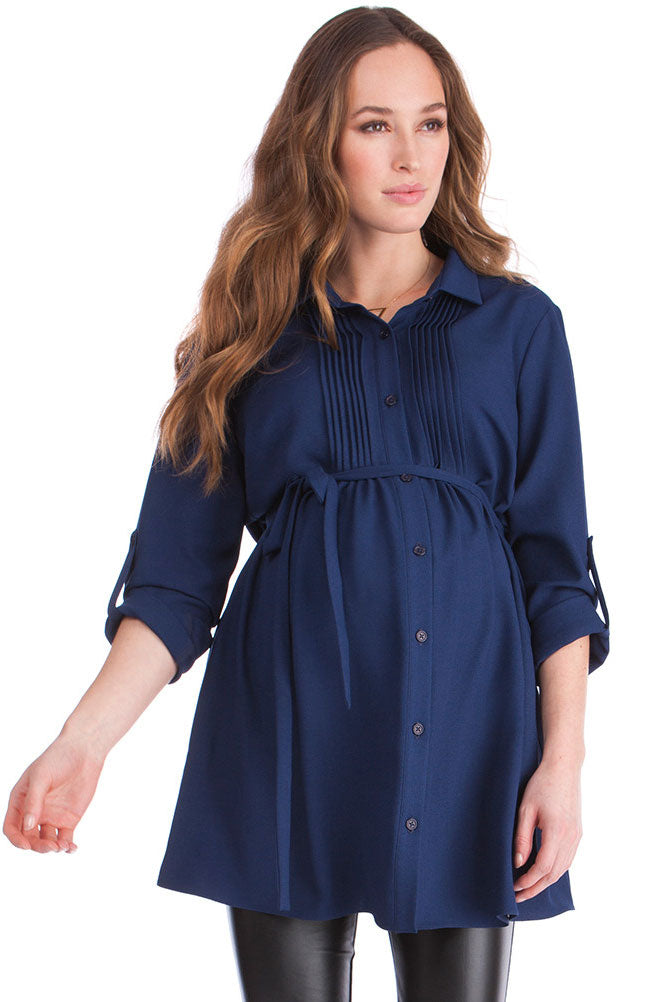 Seraphine Lena Woven Maternity Tunic - Seven Women Maternity