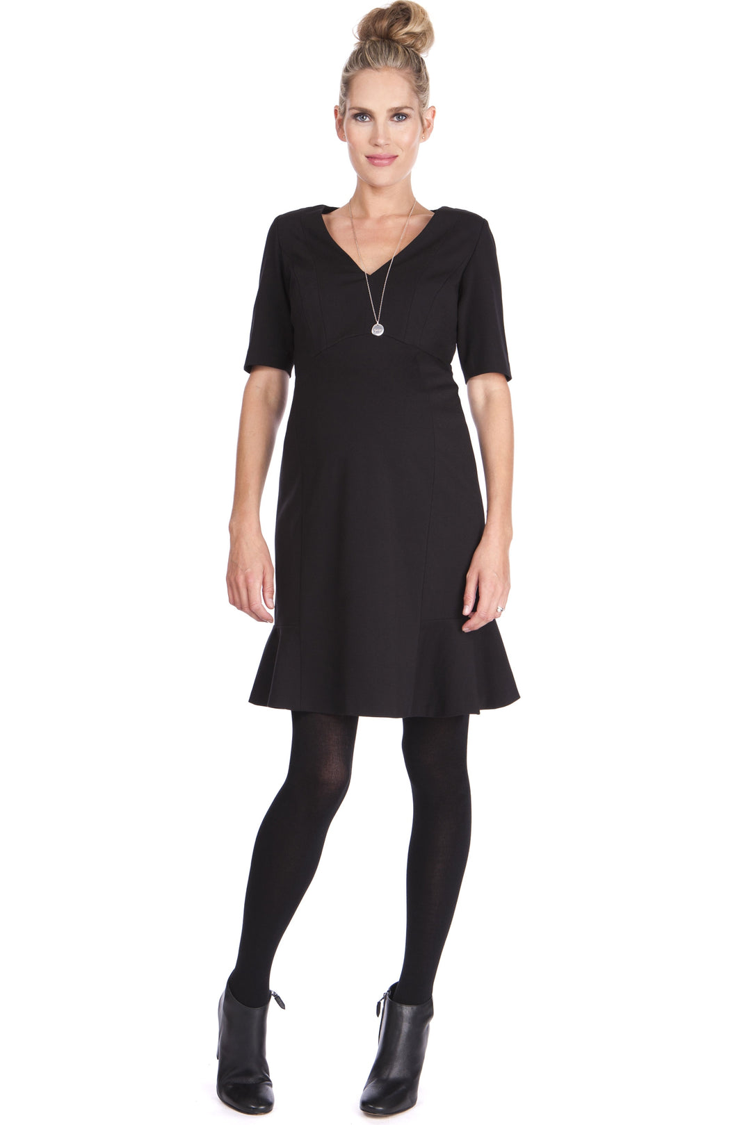 Seraphine Lindsey Ponte Workwear Dress - Seven Women Maternity