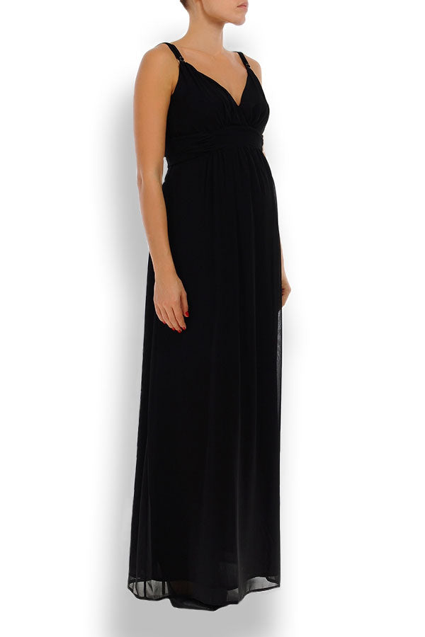 Pietro Brunelli Valentina Chiffon Maternity Gown - Seven Women Maternity