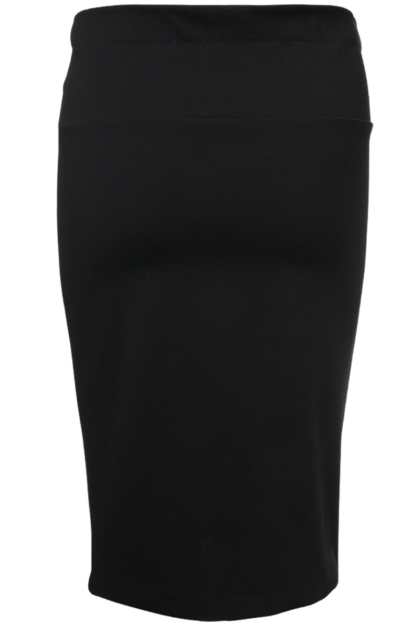 Pencil Maternity Skirt With Fold Up Or Down Belly Band - Seven Women Maternity