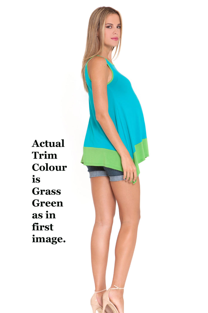 Strip Tipped Maternity Tunic - Seven Women Maternity