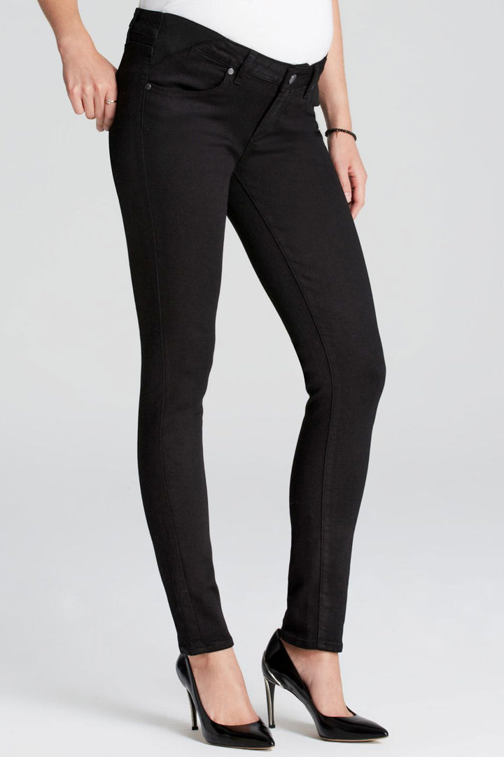 Paige Verdugo Maternity Jeans in Black Shadow - Seven Women Maternity