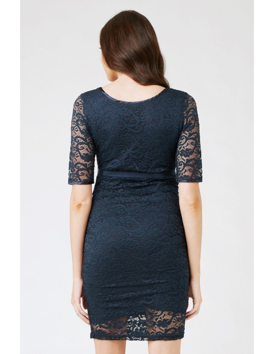 Eclipse Paisley Lace Dress - Seven Women Maternity