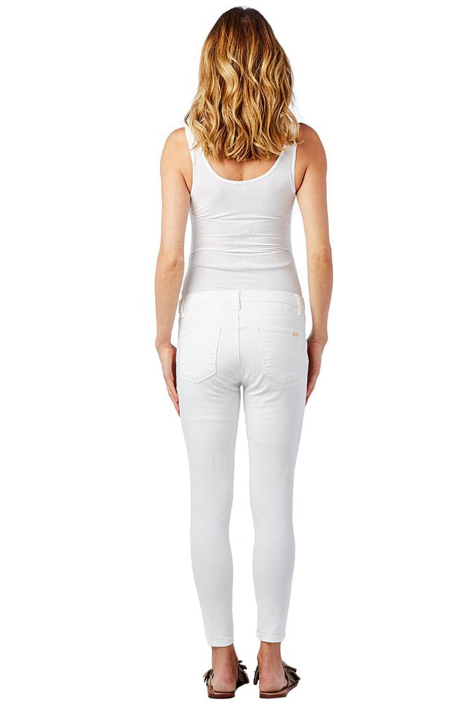 Ripe Isla White Maternity Jeggings - Seven Women Maternity