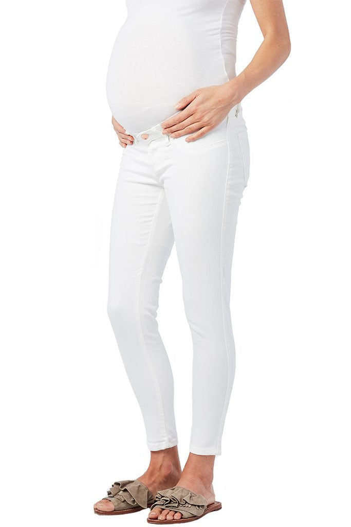 Ripe Isla White Maternity Jeggings - Seven Women Maternity