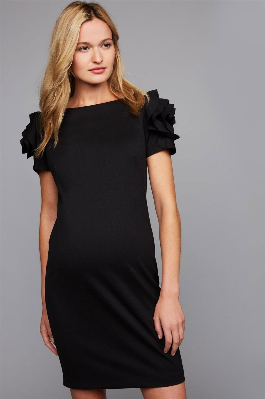 Milano Flower Sleeve Maternity Dress Pietro Brunelli - Seven Women Maternity