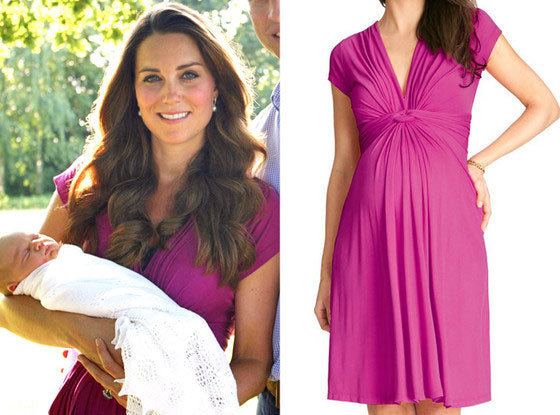 Seraphine Jolene Maternity Dress Worn  Dutchess Of Cambridge Kate Middleton - Seven Women Maternity