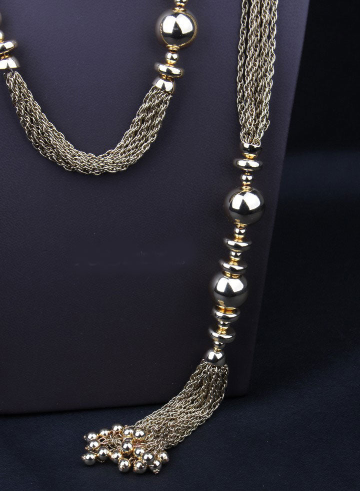 Designer Long Chain Necklace - Seven Women Maternity