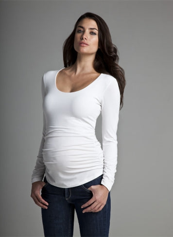 Isabella Oliver Caviar Scoop Maternity Top - Seven Women Maternity