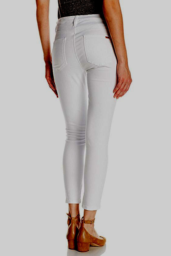 Ripe White Maternity Ankle Jeans Jeggings Large